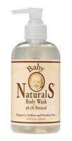 Baby Naturals Baby Body Wash 8.45 Oz | Baby Wash for Sensitive Skin or Eczema - Moisturizes, Soothes, and Nourishes Skin - Fragrance Free Body Wash for Babies | Baby Naturals, the Natural Thing to Use