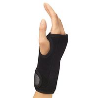 Champion Wrist Support, Universal Fit, Removable Splint, 2-Strap, Airmesh Fabric, Black,