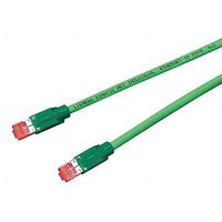 Ethernet Cable, Cat 6A, Green, 6.6 ft.