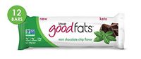 Love Good Fats, Snack Bars Mint Chocolate Chip, 1.38 Ounce, 12 Pack