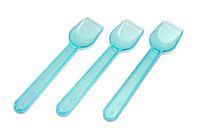Yocup Transparent Gelato Spoon - 3000 Count (Blue)