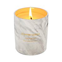 Haobell Gifts for Women - Scented Candles 100% Pure Natural Soybean Wax with Plant Essential Oils for Stress Relief Aromatherapy （Marble Gray）