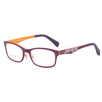 Jimmy Orange Brand Designer Full Frame TR Fashion Reading Glasses Men Readers Eyeglasses Women High Quality Glasses L8808 (purple, +1.00)