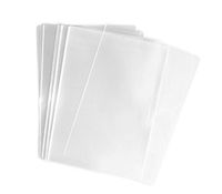 100PCS(Non Sticky) 6 x 9 inch/15cm x 23cm Clear Plastic 1.2mil Flat Cello/Cellophane Gift Wrapper Food Storage Packing Bags Treat Bag for Snacks Bakery Candle Cookie Basket Supplies
