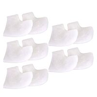 Lurrose 5 Pairs Silicone Heel Socks Plantar Fasciitis Treatment Heel Cover Breathable Silicone Heel Cushion Cups Relief Foot Sleeve for Heel Pain Cracked Heel