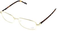Dunhill Prescription Eyeglasses Frame Unisex DU67 03A Gold/Havana
