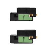 Amsahr TD-525BK-2CT Dell E525 Keyed Compatible Replacement Toner Cartridge, Black