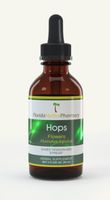 Florida Herbal Pharmacy, Hops (Humulus lupulus) Tincture/Extract 2 oz.