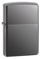 Zippo Personalized Custom Engraved Lighter, Black Ice Finish