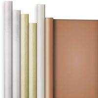 Matte Metallic Gift Wrap Roll Assortment (6 Rolls)