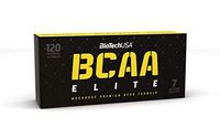 BioTechUSA Elite Series BCAA Elite 120 Capsules Amino Acids with L-Leucine, L-Isoleucine and L-Valine. BCAA Supplement