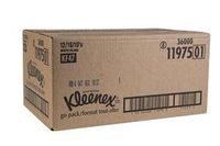 Kimberly-clark Corp 11975 Kleenex White Facial Tissue, Case pack, 24 x 8 Packs by Kleenex