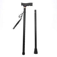Huakii Adjustable Folding Cane Walking Stick Crutch for Elderly Mobility