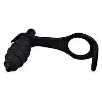 Oolong Black Elec-tric Masaage Silicone Pul-ling Be-ads Ȁmâl Plúg for Men for Women
