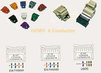 Icc Ic1076V0Iv - Cat3 Jck 6Con. Ivory