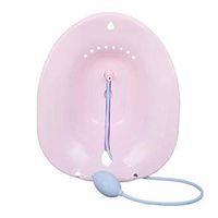 YAOBAO Sitz Baths,Healthcare Personal Washing Bidet Bowl Toileting Aid - Portable Bidet for Standard Toilet,Patients Hemorrhoidal Relief, Pregnant Women and Sedentary Worker,Pink