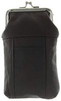 Womens Leather Cigarette Case & Lighter Holder