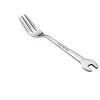Wrench Shape Tableware Home Kitchen Stainless Steel Fork Spoon, Dishwasher Safe, for Outdoor, Camping, Travel, Picnic⭐⭐⭐⭐⭐ (B)