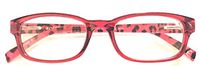 Foster Grant Adalia Win Women's Animal-Print Reading Glasses with Case +1.50