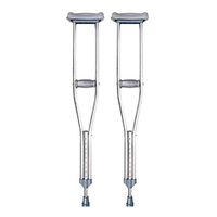 Aisson Underarm Crutches Double Turn Adjustable High Anti-Slip Walking Stick Elderly Cane Disabled Walker,Small