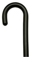 Ladies Round Nose Crook Cane Black Maple  -Affordable Gift! Item #DHAR-9015508