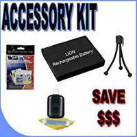BigVALUEInc Accessory Saver NB-1L Lithium Ion Battery Bundle for Canon Powershot Digital Cameras + MORE