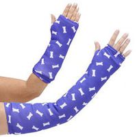 CastCoverz! Designer Arm Cast Cover - Dog Gone Purple - Small Short: 7" Length X 7" Circumference - Removable and Washable - Made in USA