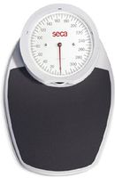 Mechanical floor scale with precision weighing in classic white housing - KG only