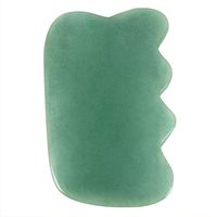 MUOBOFU Jade Guasha Stone,Wing-Shape Guasha Skin Beauty Treatment for Wrinkle,Puffiness,Acne & Dark Spots,Anti-Aging Wrinkle Under Eye Puffiness Dark Circle Bag Tool