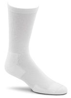FoxRiver Men's Diabetic Crew - 2-Pk, White, Large