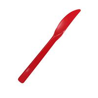 Northwest Medium-Weight Hard Plastic Plastic Knives (Red, 50 Count)