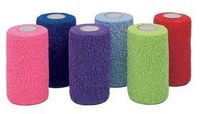 Co-Flex NL Cohesive, Flexible Bandages, Smiley Pack, 4 inch x5 yards, 18 rolls per case