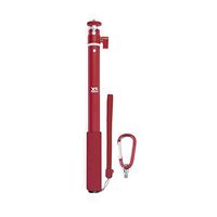 XSories Big U-Shot, Telescoping Camera Pole Monopod Fits All Digital Cameras, Includes GoPro Mount, GoPro 3, GoPro 3+, GoPro 4, GoPro Accessories, Camera Accessories (Deep Red)