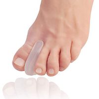 Dr. Frederick’s Original Flared Gel Toe Separators - 6 Pieces - Toe Spacers - Temporary Bunion Corrector - Bunion Relief - Flared Design Stays in Place