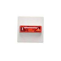 Wheelock Rssr-24Mcc-Nw White Ceiling Mount Fire Alarm Signal Strobe Red Lens