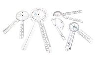 EMI 5 Piece Goniometer Set - 12 inch, 8 inch, 6 inch, Finger, and 180 Degree EGM-512