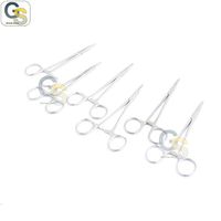 G.S 6 PCS Stainless Steel Webster Needle Holder 5.5" FINE Point Smooth Jaws Veterinary Dental Instruments Best Quality