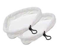 Vax Microfibre Washable Cloth Pads To Fit , Bionaire, Efbe-Schotte, H2O, Montiss & Delta Steam Mops (Pack Of 2)