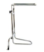Stainless Steel/Chrome Double Post Mayo Stand- ASP Medical