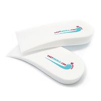footinsole Height Increase Best Shoes Insoles  (1 Pair) 0.8 Inches Heels Inserts (White)