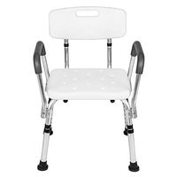 Pannow Tub Transfer Bench, Aluminum Alloy Shower Chair Bathtub Chair with Height Adjustable Legs for Medical Bathroom Aid,Disabled, Seniors, Bariatric(330lbs)