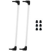 Water Level Indicator for Hydroponics Bucket - Easy Installation - Compatible with 4 and 5 Gallon Bucket (2-Pack)