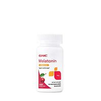 GNC Melatonin 1mg - Cherry, 120 Lozenges, Supports Restful Sleep