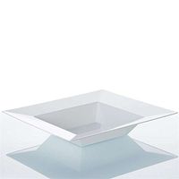 White 12Oz Square Disposable Bowl - Sorrentine Collection