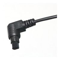 Phottix Extendable Spiral Cable C8, 1 Meter Long, Connects Compatible Products to: Canon EOS 1D Series, 10D, 20D, 30D, 40D, 50D, 5D Series and 7D