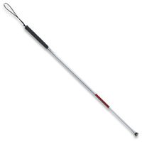 Graphite Telescopic Cane-Red-Metal Glide Tip-59in