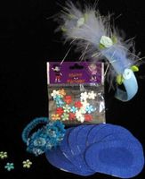 Krafty Eye Patches for Girls- Blue Princess Set (Medium Size Age 1-4yrs Old)