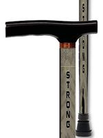 Walking Cane T Handle Derby Aluminum Adjustable US Army Veteran Military Men or Women