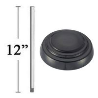 Minka Lavery Downrod Minka Aire DR512-BK Down Rod