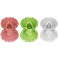 HEALLILY 3PCS Round Pill Cutter Splitter Tablet Pill Splitter Box Cutting Small Pills for Travel